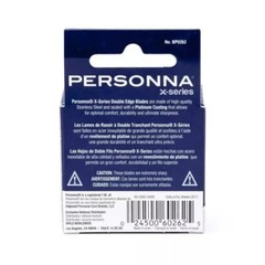 100 Personna X Double Edge Safety Razor Shaving Blades made in Israel