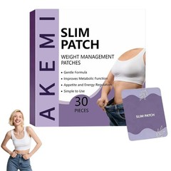 Akemi Natural Body Patches, All Skin Types, 30-Day Supply