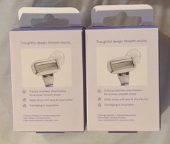 2 Boxes of Flamingo Five-Blade Razor Cartridges 8 Total (1 Box, 4 ct) NEW Sealed
