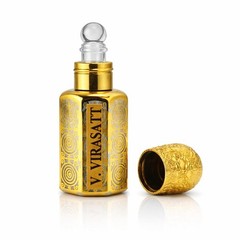 Virasatt Attar 6ml | Traditional Musk & Sandalwood | Alcohol-Free Long Lasting A