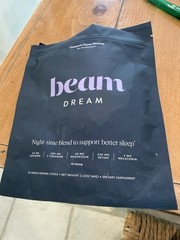 Beam Dream Sleep Powder | L-Theanine, Reishi, Magnesium |9 Servings Exp. 2027