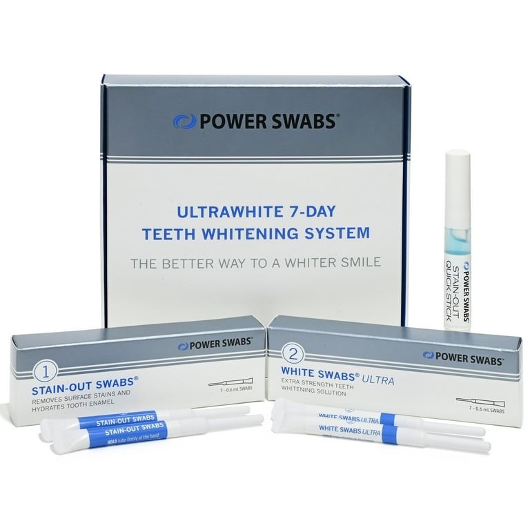 Power Swabs – Ultrawhite 7-Day Professional Teeth Whitening System