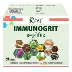 IMMUNOGRIT Tablets (60tab) Herbal Ayurvedic Immunity Wellness