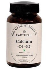 Ear.thful Calcium Magnesium D3 K2 Capsules 180 Count