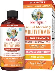 MARYRUTH’S Liquid Multivitamin+Hair Growth|Clinically Tested for Thicker 10000mc