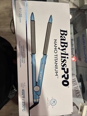 BaBylissPRO Nano Titanium Prima Ionic Straightener – 1″