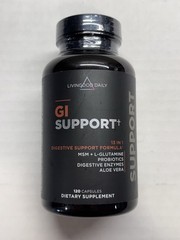 Livingood Daily GI Support Gut Cleanse Detox Supplement 13-in-1 Probiotics 120ca