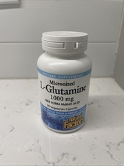 , Micronized L-Glutamine 1000 Mg, Supports Muscles and Immune Function, 90 Caps
