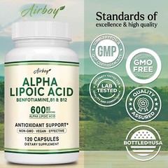 Alpha Lipoic Acid 600 Mg – Antioxidant and Metabolism Support, Weight Management