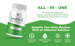 (5 Pack) Joint Brex Advanced Joint Support, JointBrex Supplement (300 Capsules)