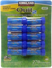 Kirkland Signature Quit2 Lozenges 2mg, 270ct * Nicotine Polacrilex, Stop Smoking