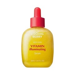 EQQUALBERRY Vitamin Illuminating Serum Bakuchiol Plumping Face Serum 30ml