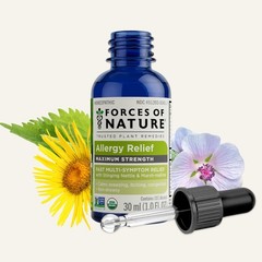 Forces Of Nature Natural Allergy Relief For Adults Maximum Strength Non Drowsy