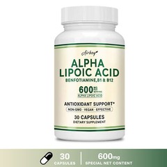 Alpha Lipoic Acid 600 Mg – Antioxidant and Metabolism Support, Weight Management