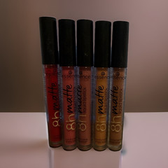 essence 8h matte Liquid Lipstick Set of 5 Matte Long Lasting Classic Assorted