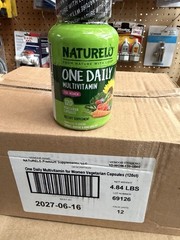 Naturelo One Daily Multivitamin for Women 120 Vegatarin Capsules EXP 6/16/2027