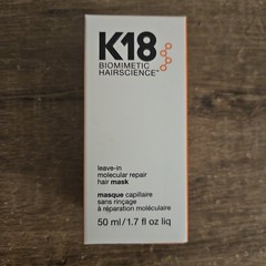K18 Biomimetic Hair science Leave In Molecular Repair Hair Mask 50ml