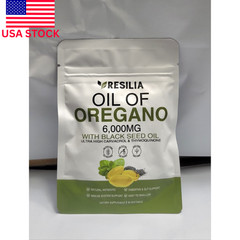 Resilia Oil of Oregano 6000mg with Black Seed Oil Softgels – 60 Capsules 1xPk