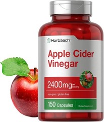 Capsulas De Vinagre De Sidra De Manzana | 2400 Mg | 150 Unidades | Supplement…