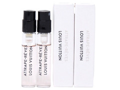 LOUIS VUITTON ATTRAPE-REVES 2.0ml .06fl oz x 2 PERFUME SPRAY SAMPLES