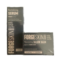 🆕 Forge Skin Tallow Balm and Rejuvenating Serum 1.7 fl oz Exp 2028/2029 SEALED