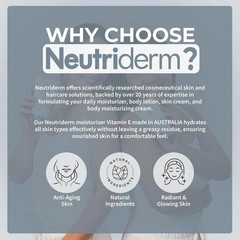Neutriderm Moisturising Lotion w/Vitamin E 125 mL