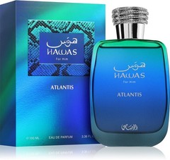 RASASI Hawas Atlantis EDP for Men – Fresh Modern Masculine Fragrance