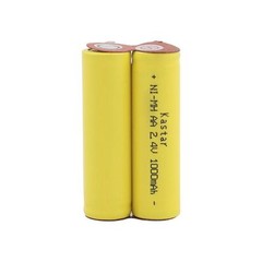 Kastar Rechargeable Shaver Battery AA 2.4V 1000mAh Fit Norelco Remington