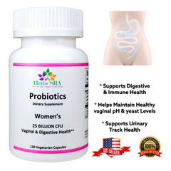 REDUCE VAGINAL ODOR, 120 Capsules, Lactobacillus Acidophilus, Rhamnosus, Reuteri