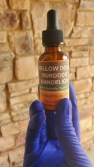 Yellow Dock Root-Burdock Root-Dandelion Root-Organic extract Tincture 30ml