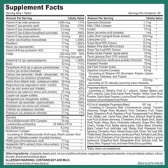MEGAV-1 Multivitamin Tablets – Daily Vitamin Minerals with Probiotics – 2 Pack