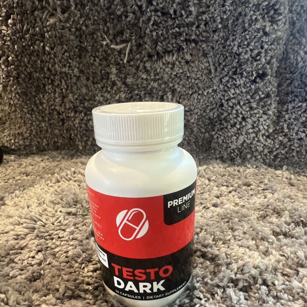 Hippocrates Health Institute Testo Dark Premium Line 30 Veg Caps Exp 09/2026