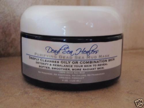 Israel Dead Sea Facial Mud Mask Minerals 4oz ORGANIC
