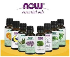 NOW Foods 1oz. Diffuser Burner Topical Essential Oils Improve Mood Health FRESH!