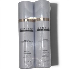 2 Pack DRMTLGY Broad Spectrum SPF 45 PROTECT – 1.7 fl oz – EXPIRES 11/2026