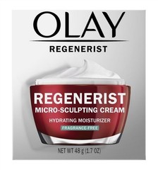 Olay Regenerist Micro-Sculptng Cream 1.7 Ounce Jar Fragrance-Free