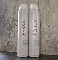 2 cans Fekkai Clean Stylers Volume Lock Spray Volume 7oz each NEW! $54 MSRP