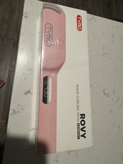 TYMO ROVY Wave Curling Iron Pink 3 Barrel Hair Waver Adjustable Temp NEW