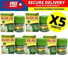Balsem Lang Muscular Balm Ointment Neck Muscle Joint Pain Relief (Eagle Balm) X5