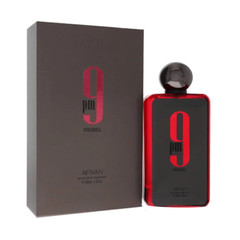 9 pm Rebel by AFNAN 3.4 oz EDP Cologne Perfume for Unisex Super quality perfume