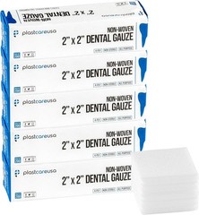 1000 esponjas no tejidas gasa dental no estéril toallitas estéticas de Dentista
