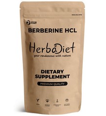 Premium Berberine HCL 98% Extract Powder for Blood Sugar Control, 100g