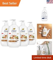 Shea Butter & Warm Vanilla Hand Wash 4 Pack – Nourishing & Moisturizing Formula