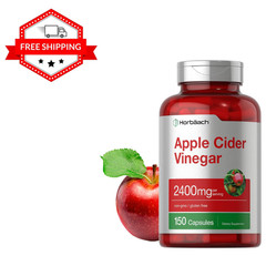 Capsulas De Vinagre De Sidra De Manzana | 2400 Mg | 150 Unidades | Supplement…