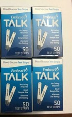 Embrace Blood Glucose (200) Test Strips Expiration: 05/09/2025