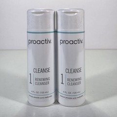 2x Proactiv Step 1 Cleanse Renewing Cleanser Acne Medication 4oz EXP 07/2026