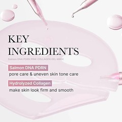 NEW Medicube Salmon DNA PDRN Pink Collagen Jelly Gel Overnight Mask 4 Pack