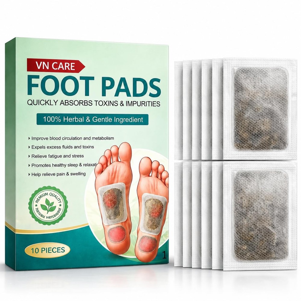 Vn care Detox Foot Patches for Weight Loss & Toxin Removal (Pack of 20)