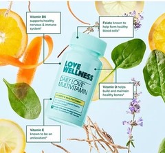 Love Wellness Daily Love Multivitamin for Women 60 Count Exp. 03/27