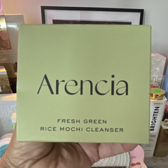 Arencia Fresh Green Rice Mochi Cleanser for Face with Rice Ingredients